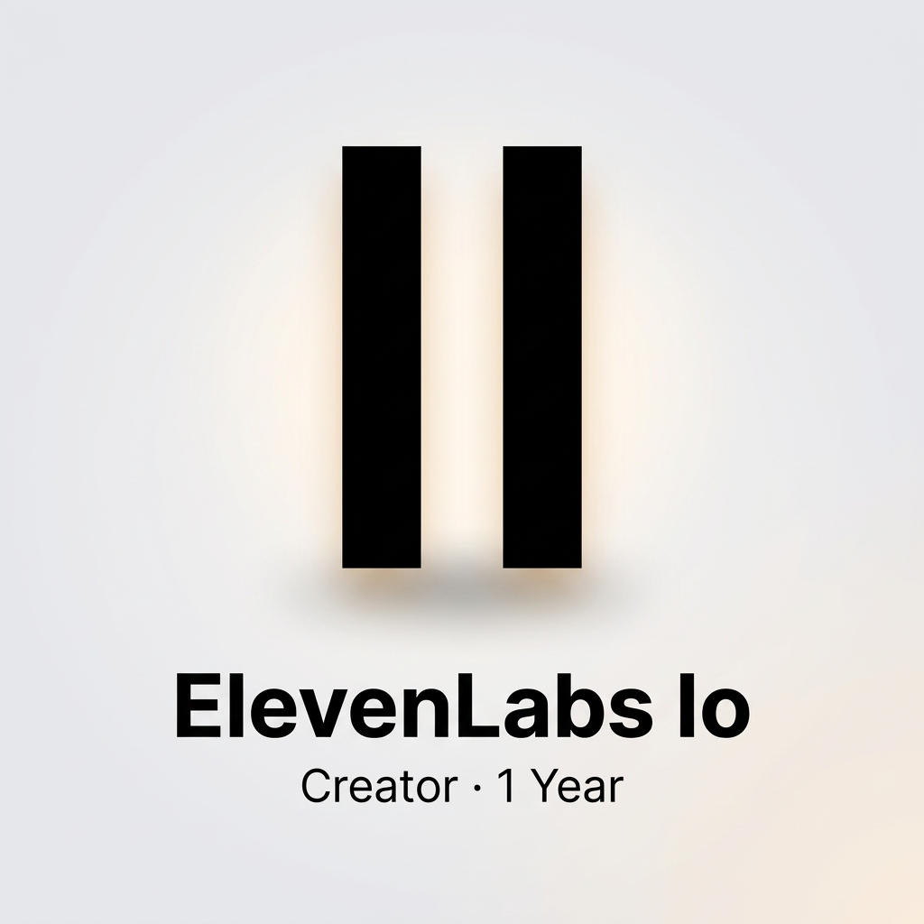ElevenLabs Creator (1 Year)